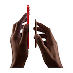 Coque et housse Apple Porte-cartes en cuir avec MagSafe pour iPhone - Pavot de Californie - Autre vue