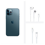 Smartphone reconditionné Apple iPhone 12 Pro Max (Bleu Pacifique) - 256 Go · Reconditionné - Autre vue