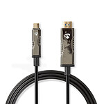 Câble Optique USB-C 3.0 vers HDMI 1.4 - 50 m
