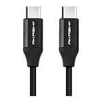 Adaptateurs et câbles Akashi Câble USB Type C vers USB Type C - Autre vue