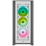 Boîtier PC Corsair iCUE 5000X RGB Tempered Glass - Blanc - Autre vue