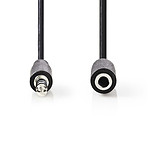 Câble Jack Nedis câble audio stéréo jack 3.5 mm M/F - 1 m - Autre vue