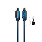 Câble optique Toslink Clicktronic câble optique - 5m - Autre vue