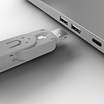 Câble USB Lindy Kit de blocage pour ports USB-A - Autre vue