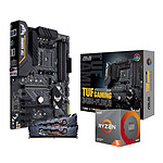 AMD Ryzen 5 3600 + Asus TUF B450 PLUS II + G.Skill 16 Go 3200 MHz