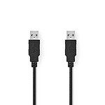Nedis Câble USB-A / USB-A - 2 m