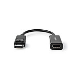 Câble DisplayPort Nedis Cordon DisplayPort 1.2 / HDMI femelle - 0.2 mètre - Autre vue