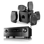 Denon AVC-X4700H Noir + Focal Sib Evo 5.1.2 Dolby Atmos Noir