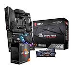 AMD Ryzen 7 5800X - MSI B550 Gaming PLUS - RAM 16 Go 3200 MHz