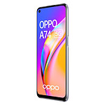 Smartphone reconditionné OPPO A74 5G (Argent galactique) - 128 Go - 6 Go · Reconditionné - Autre vue