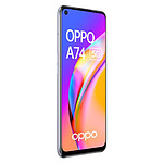 Smartphone reconditionné OPPO A74 5G (Argent galactique) - 128 Go - 6 Go · Reconditionné - Autre vue