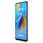 Smartphone reconditionné OPPO A74 4G (Noir Prisme) - 128 Go - 6 Go · Reconditionné - Autre vue