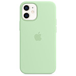 Apple Coque en silicone avec MagSafe pour iPhone 12 mini - Vert (Pistache)