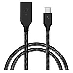 Akashi Câble USB-C / USB-A Métal Incassabale - 1m