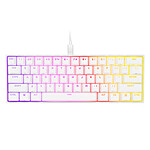 Corsair K65 RGB Mini 60% - Blanc - Cherry MX Speed