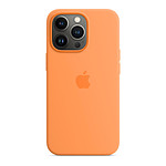 Apple Coque en silicone avec MagSafe pour iPhone 13 Pro - Orangé