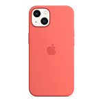 Apple Coque en silicone avec MagSafe pour iPhone 13 Mini- Pomelo rose