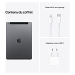Tablette reconditionnée Apple iPad Wi-Fi + Cellular 10.2 - 64 Go - Gris Sidéral (9 ème génération) · Reconditionné - Autre vue