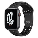 Apple Watch Nike SE Aluminium (Gris sidéral - Bracelet Sport Anthracite / Noir) - Cellular - 44 mm