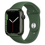 Apple Watch Series 7 Aluminium (Vert - Bracelet Sport Vert) - GPS - 45 mm