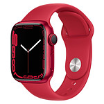 Apple Watch Series 7 Aluminium ((PRODUCT)RED - Bracelet Sport (PRODUCT)RED) - GPS - 41 mm