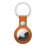 Apple Porte-Clés en cuir AirTag Ocre