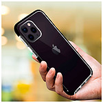 Coque et housse Akashi Coque Ultra Renforcée (transparent) avec bordures noires - Apple iPhone 13 Pro - Autre vue