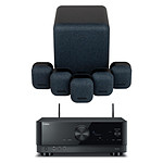 Yamaha RX-V4A Noir + Monitor Audio MASS 5.1 Noir