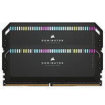 Corsair Dominator Platinum RGB Black - 2 x 16 Go (32 Go) - DDR5 6000 MHz - CL36