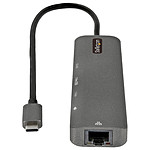 Station d'accueil PC portable StarTech.com Adaptateur multiport USB-C - Power Delivery 100 W - Autre vue