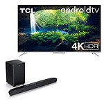 TCL 55P716 + TS6110 - TV 4K UHD HDR - 139 cm et Barre de son
