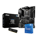 Intel Core i5 11600KF - MSI Z490 - RAM 16 Go 3200 MHz 