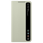 Samsung Clear View Cover Vert Olive - Galaxy S21FE