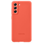 Samsung Coque Silicone Corail - Galaxy S21 FE