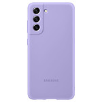 Samsung Coque Silicone Lavande - Galaxy S21 FE