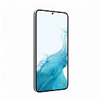 Smartphone Samsung Galaxy S22+ 5G (Blanc) - 128 Go - 8 Go - Autre vue