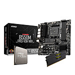 AMD Ryzen 5 4650G - MSI B550 - RAM 16 Go 3200 MHz