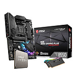AMD Ryzen 5 3600 - MSI B550 - RAM 16 Go