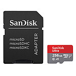 SanDisk Ultra microSD UHS-I U1 256 Go + Adaptateur SD