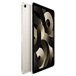 Tablette Apple iPad Air 2022 10,9 pouces Wi-Fi + Cellular - 64 Go - Lumière stellaire (5 ème génération) - Autre vue