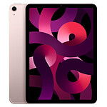 Apple iPad Air 2022 10,9 pouces Wi-Fi + Cellular - 256 Go - Rose (5 ème génération)