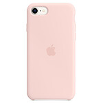 Apple Coque en silicone (Rose Craie) - iPhone SE 5G (2022)
