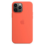Apple Coque en silicone avec MagSafe pour iPhone 13 Pro Max - Nectarine
