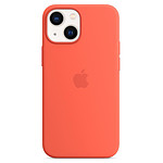 Apple Coque en silicone avec MagSafe pour iPhone 13 Mini - Nectarine
