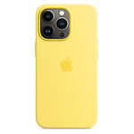 Apple Coque en silicone avec MagSafe pour iPhone 13 Pro - Zeste de Citron