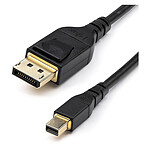 Câble DisplayPort StarTech.com Câble Mini DisplayPort mâle / DisplayPort 1.4 mâle 8K 60Hz ou 4K 120Hz - 1 m - Autre vue