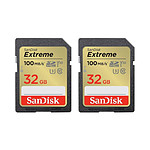 SanDisk Extreme SDHC UHS-I  32 Go (x2)