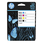 HP 903 - Pack de 4 cartouches d'encre Noir/Cyan/Magenta/Jaune