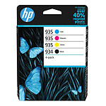 HP 934/935 - Pack de 4 cartouches d'encre Noir/Cyan/Magenta/Jaune