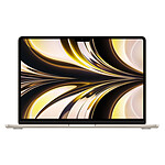 MacBook Apple MacBook Air M2 13 pouces (2022) Lumière stellaire 16 Go/256 Go (MC7W4FN/A) - Autre vue